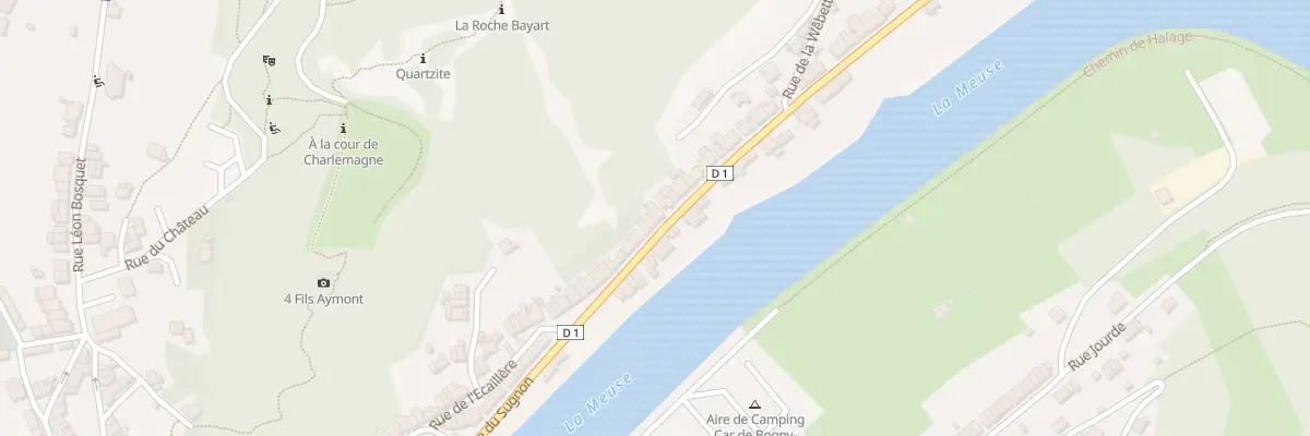 Plan du 79 Rue du Sugnon à Bogny-sur-Meuse