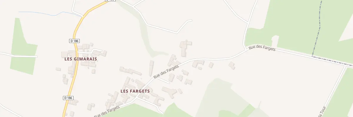 Plan du 419 Rue des Fargets à Romanèche-Thorins