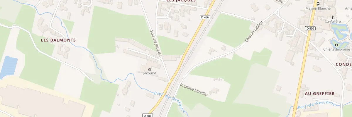 Plan du 5248 Rue des Jacques à Romanèche-Thorins