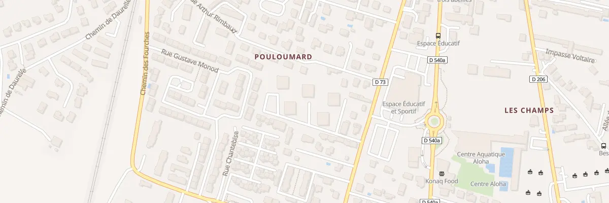 Plan du 30 Rte de Chateauneuf à Montélimar