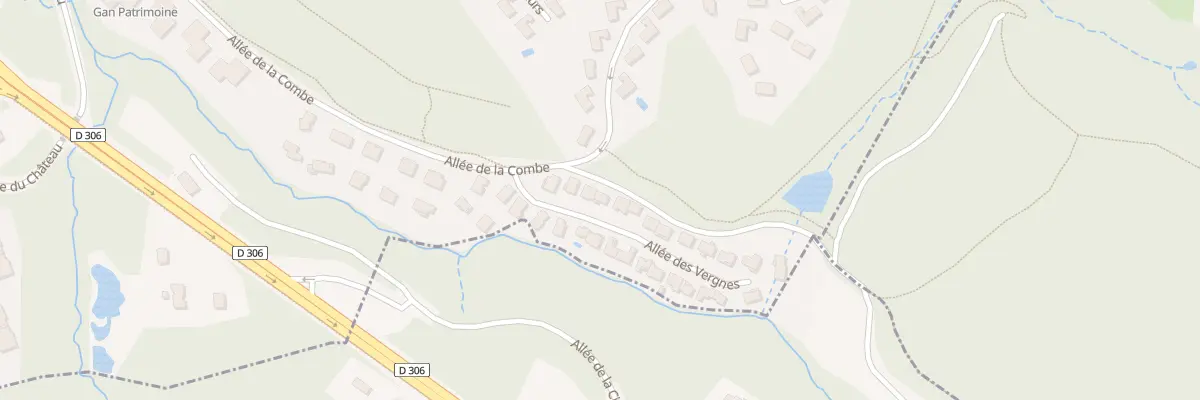 Plan du 7 All des Vergnes à Lissieu