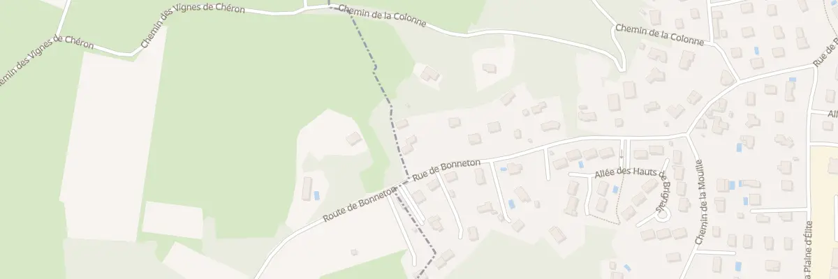 Plan du 60 Rue de Bonneton à Brignais
