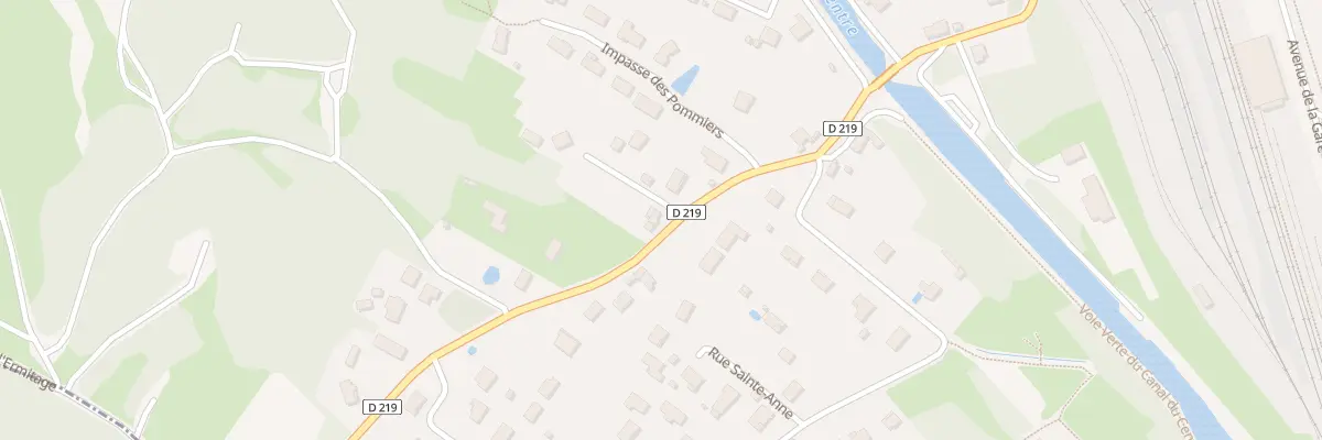 Plan du 14 Rue du Vallon à Chagny