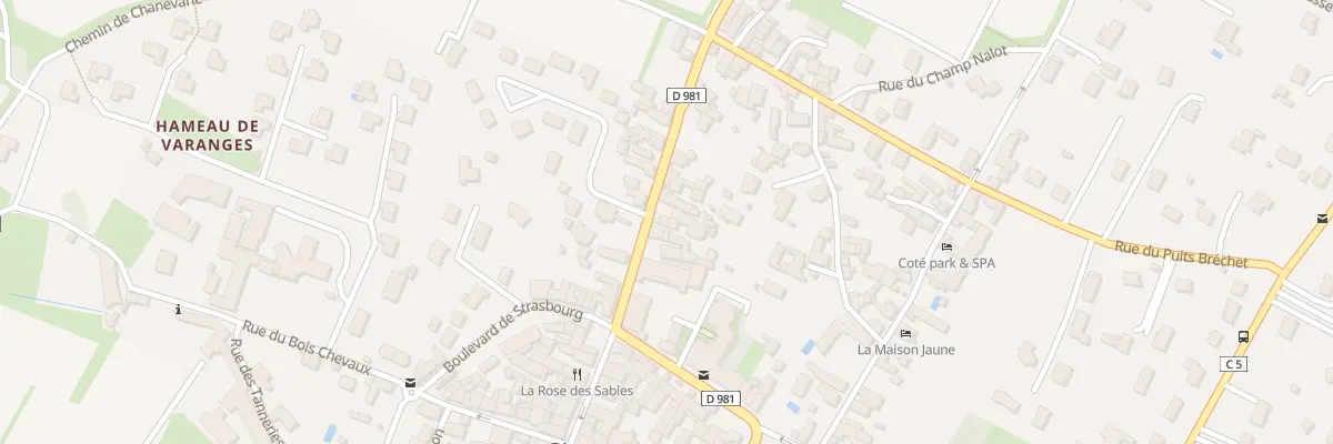 Plan du 14 Rue de Beaune à Givry