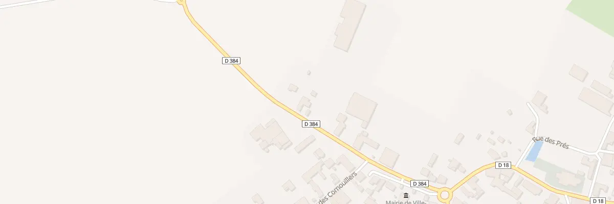 Plan du 75 Le Village à Ville-sur-Terre