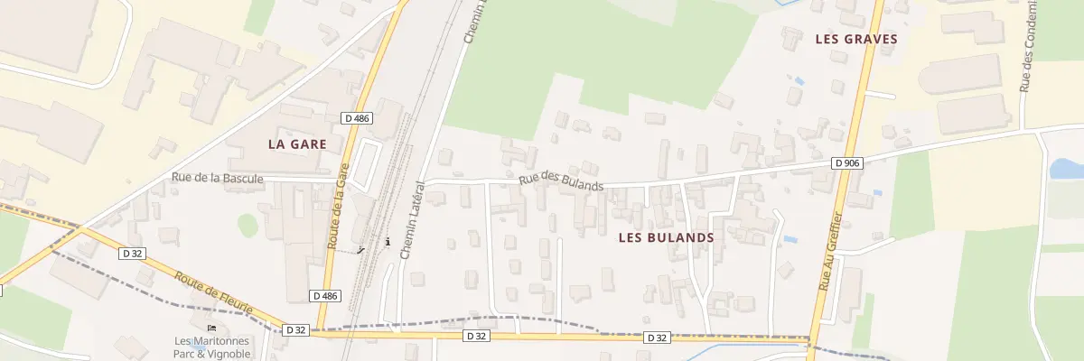 Plan du 5296 Rue des Bulands à Romanèche-Thorins