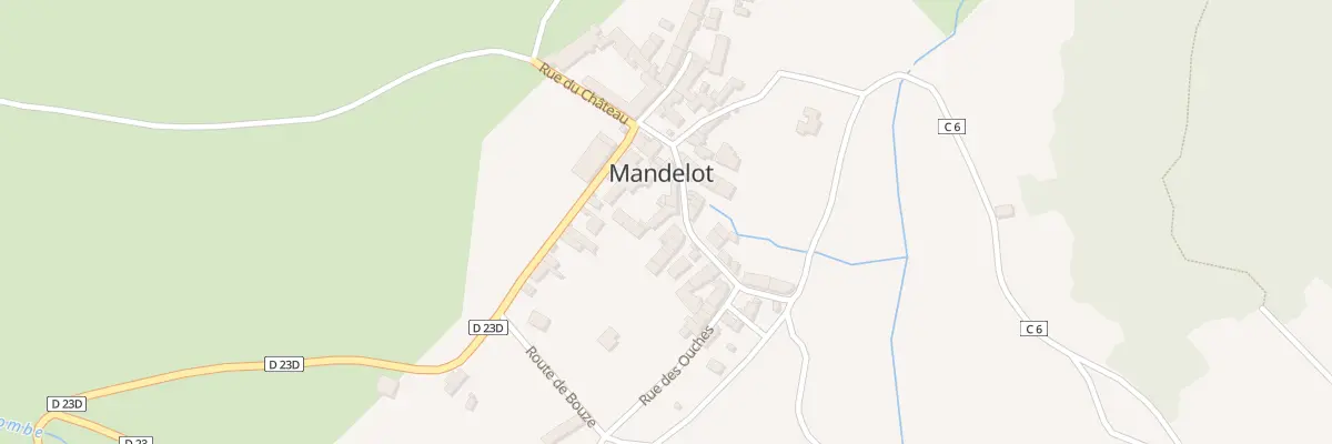 Plan du 5059 Hameau de Mandelot à Mavilly-Mandelot