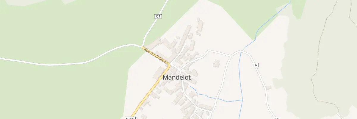 Plan du 5039 Hameau de Mandelot à Mavilly-Mandelot