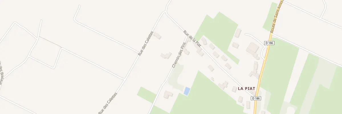 Plan du 80 Che des Pins à Saint-Amour-Bellevue