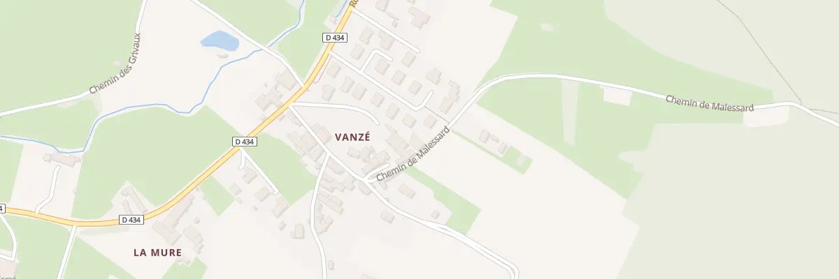 Plan du 79 Che de Malessard à Verzé