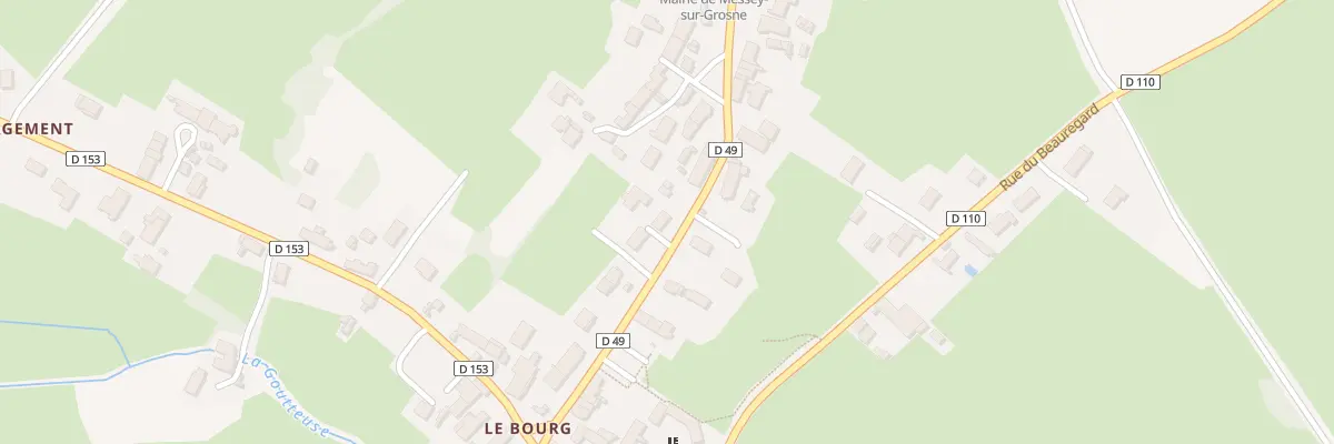 Plan du 17 Rue de la Riépe à Messey-sur-Grosne