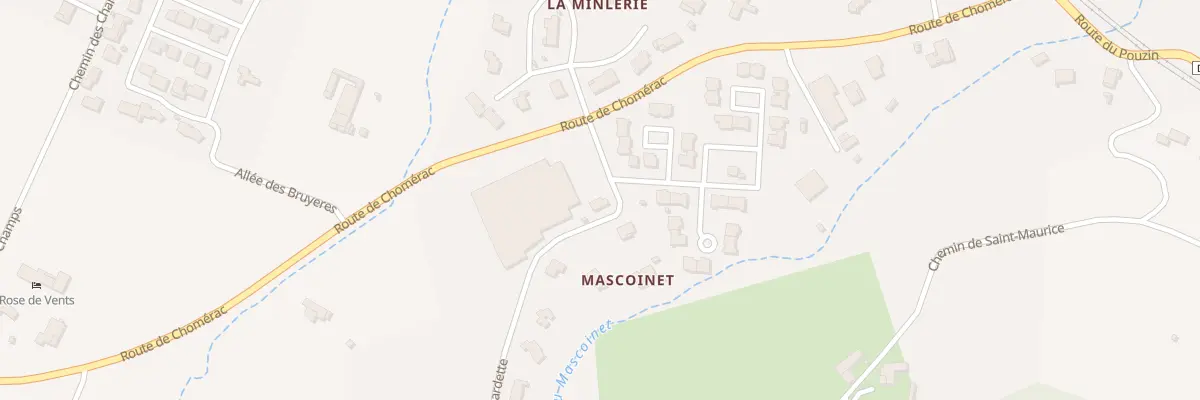 Plan du 5207B Le Buis à Baix