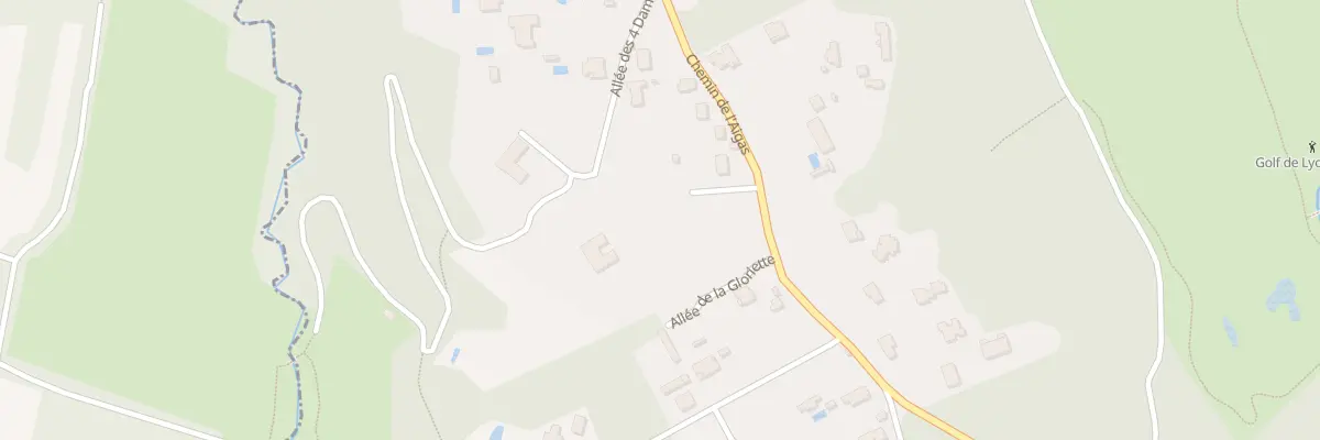 Plan du 60 Che de l’Aigas à Tassin-la-Demi-Lune