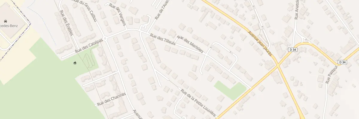 Plan du 13 Rue des Tilleuls à Villers-Semeuse