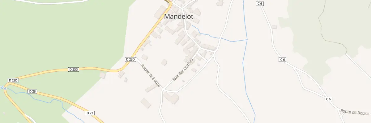 Plan du 5051 Hameau de Mandelot à Mavilly-Mandelot