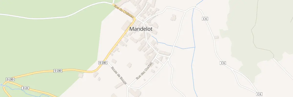 Plan du 5056 Hameau de Mandelot à Mavilly-Mandelot
