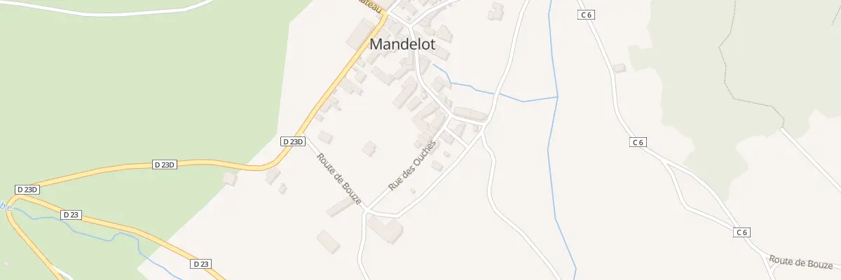 Plan du 5052 Hameau de Mandelot à Mavilly-Mandelot