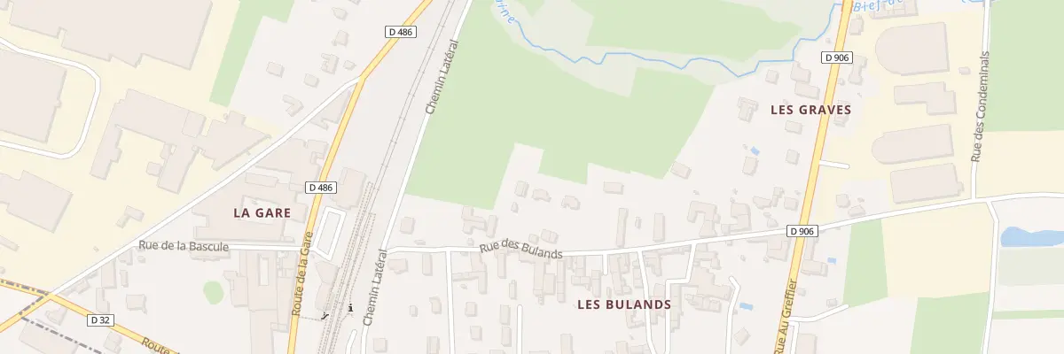 Plan du 5991 Rue des Bulands à Romanèche-Thorins