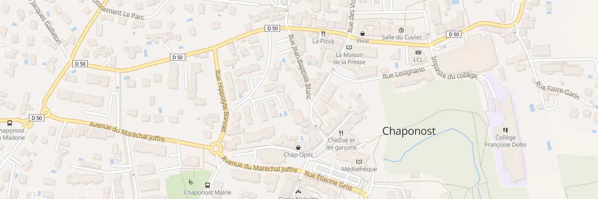 Plan du 7B Rue Jean-Baptiste Blanc à Chaponost