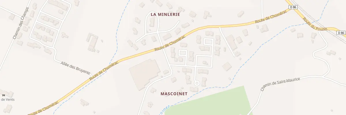 Plan du 3 Rue des Primeveres à Baix