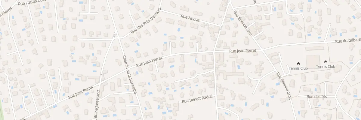 Plan du 9B Rue Jean Perret à Chaponost