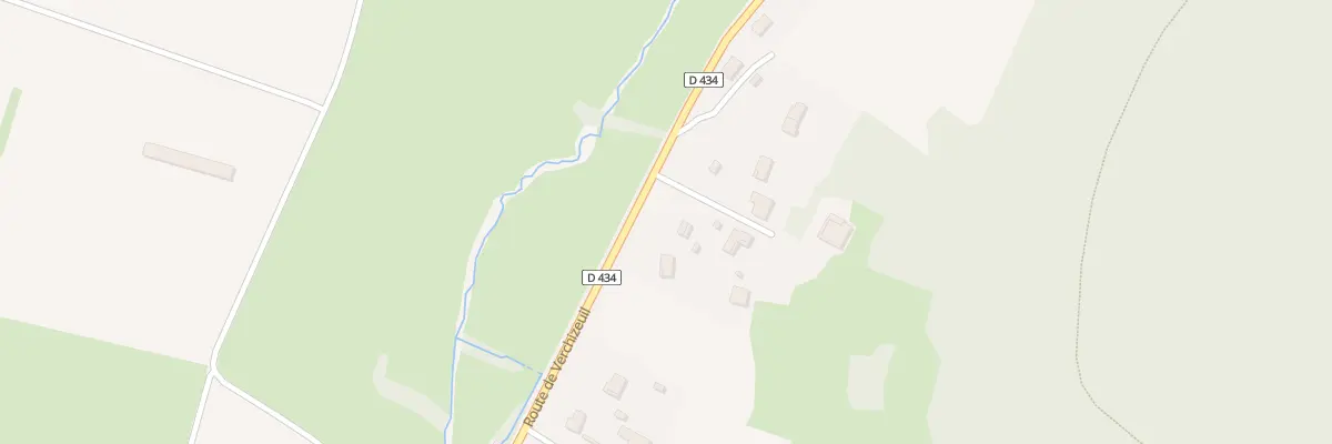 Plan du 848 Rte de Verchizeuil à Verzé