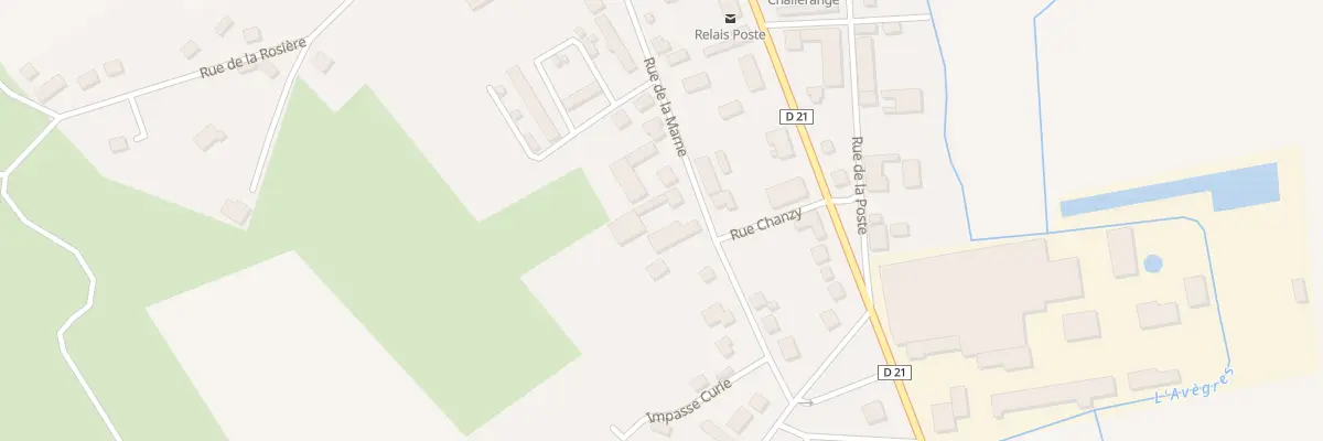 Plan du 24 Rue de la Marne à Challerange
