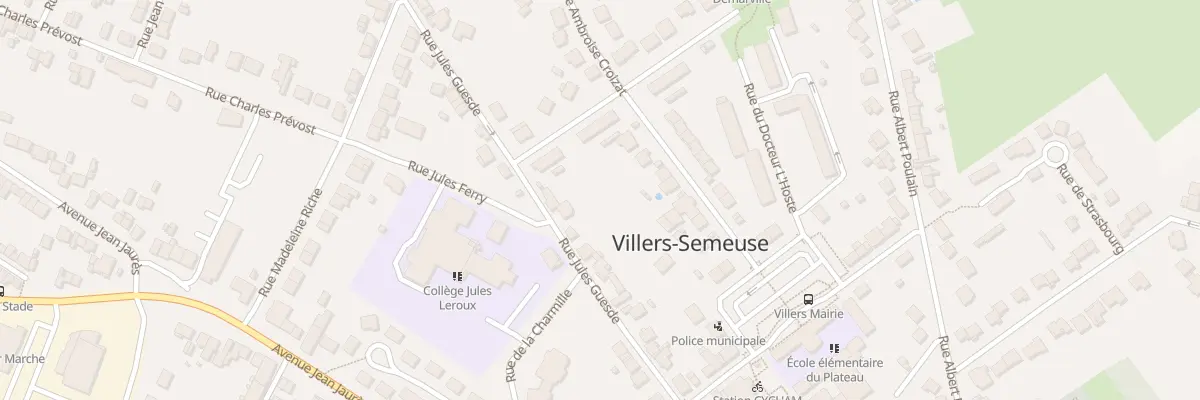Plan du 5B Rue Ambroise Croizat à Villers-Semeuse