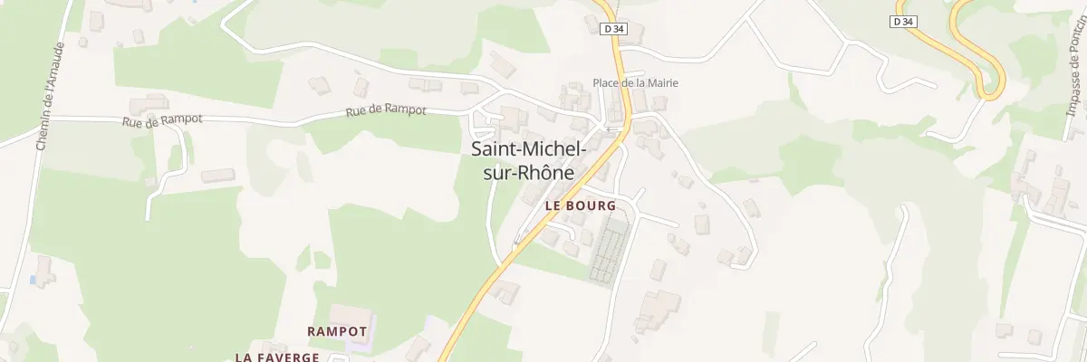 Plan du 60 Rue Haute à Saint-Michel-sur-Rhône