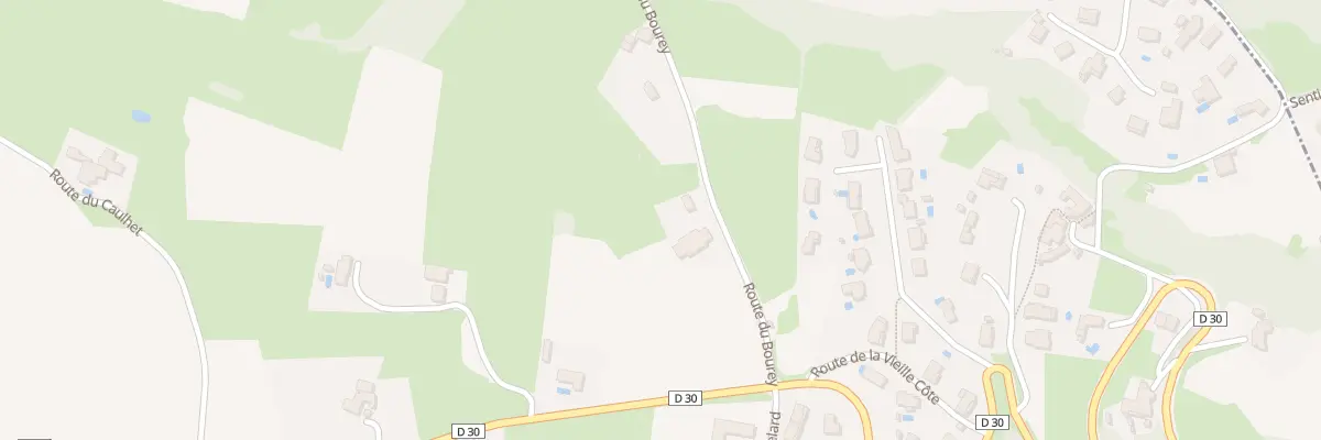 Plan du 141 Rte du Bourey à Vérin