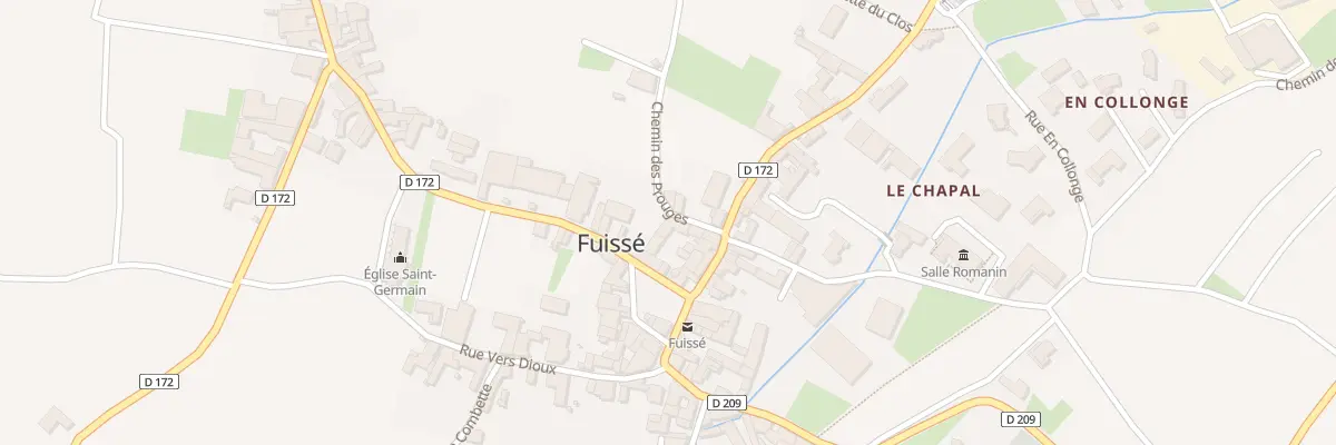 Plan du 31 Rue Adrien Arcelin à Fuissé