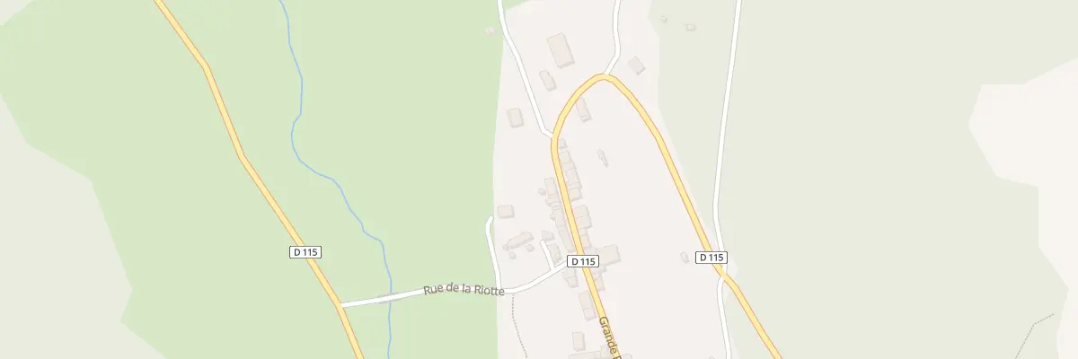 Plan du 35 Grande Rue à Antheuil