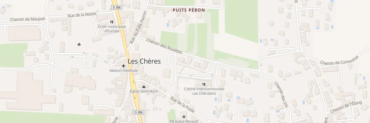 Plan du 4 Clos du Verger aux Chères