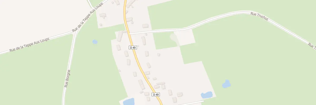 Plan du 74 Rte de Messey le Bois à Messey-sur-Grosne