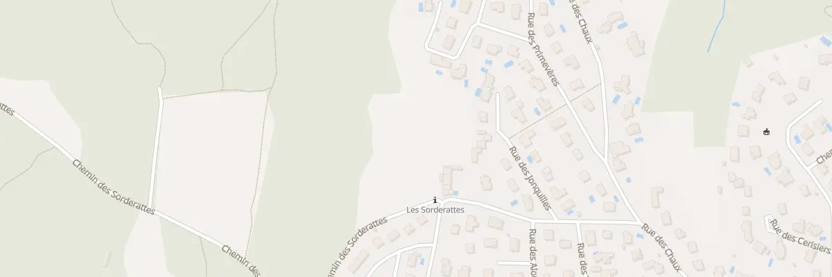 Plan du 36 Rue des Chaux à Francheville