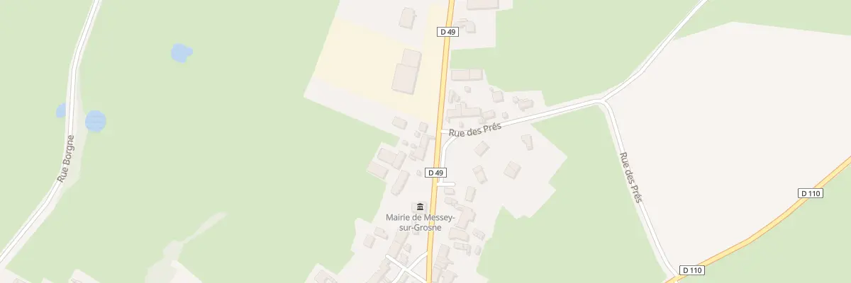 Plan du 45 Rue de la Riépe à Messey-sur-Grosne