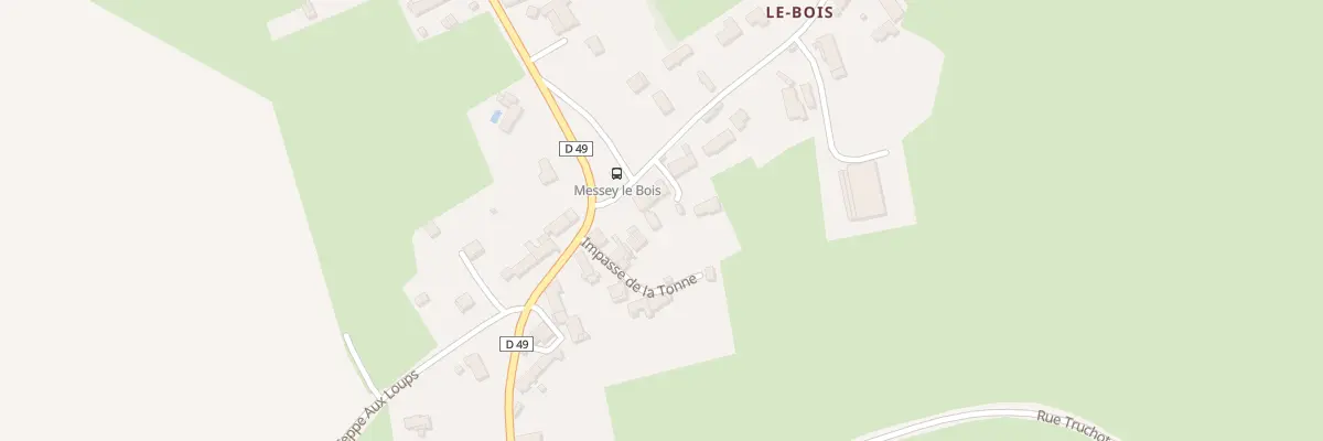 Plan du 8 Rue de la Bouche du Bois à Messey-sur-Grosne