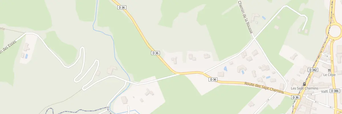 Plan du 2389 Rte des Sept Chemins à Orliénas