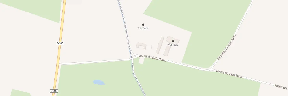 Plan du 800 Rte du Bois Bettu à Taponas