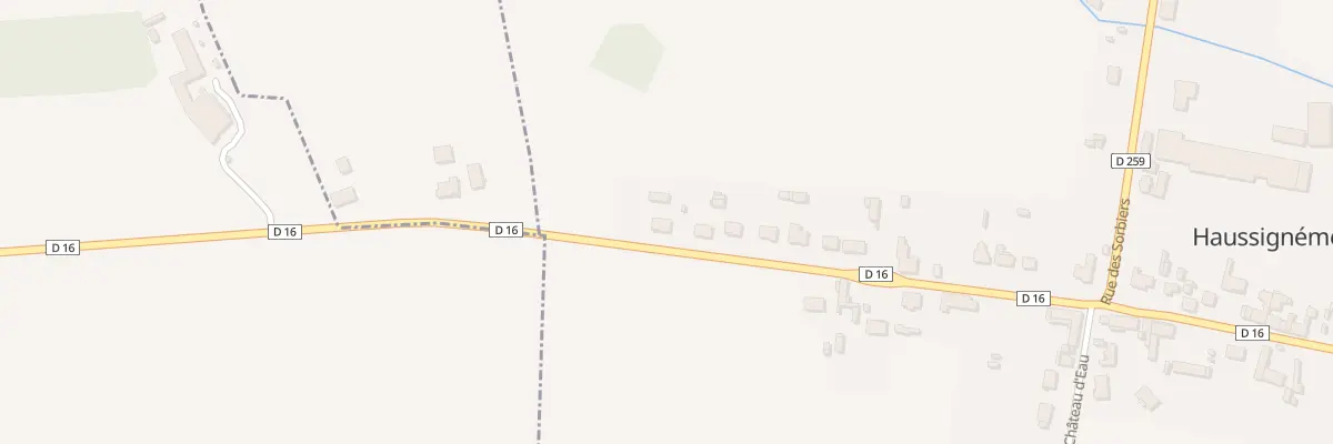 Plan du 3 Rue du Marronnier à Haussignémont