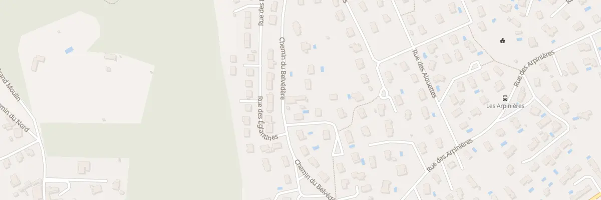 Plan du 22 Che du Belvédère à Francheville