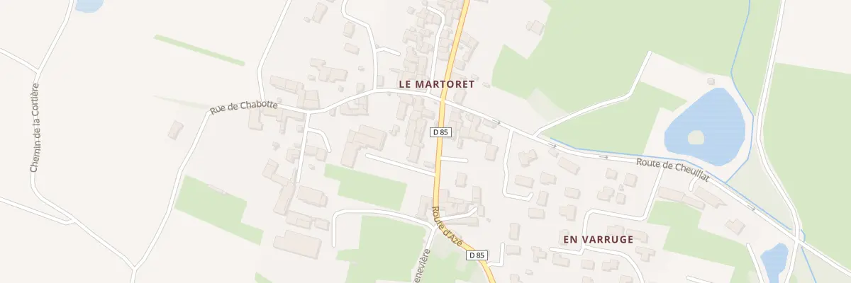 Plan du 693 Rte d’Azé à Igé