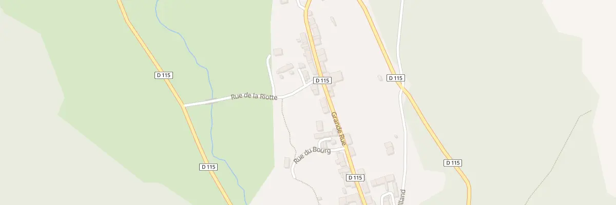 Plan du 25 Grande Rue à Antheuil
