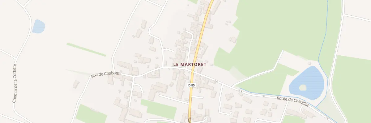 Plan du 5265 Pl du Martoret à Igé