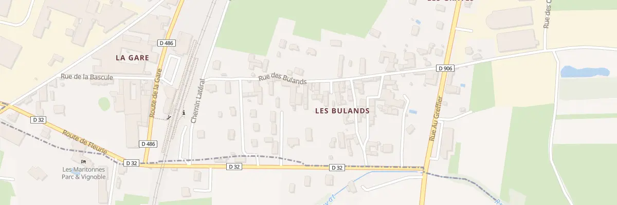 Plan du 5300 Rue des Bulands à Romanèche-Thorins