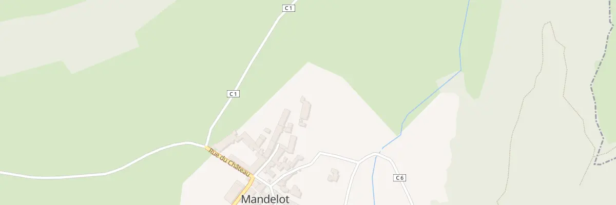 Plan du 5108 Hameau de Mandelot à Mavilly-Mandelot