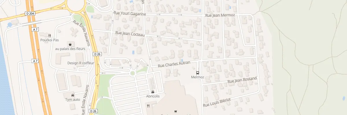 Plan du 67 Rue Charles Autran à Bollène