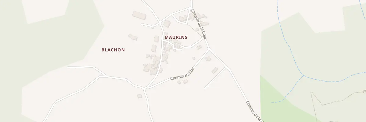 Plan du 5113 Maurins à Étables