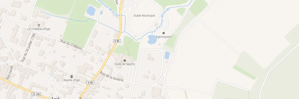 Plan du 113 Rue de la Noierie à Igé