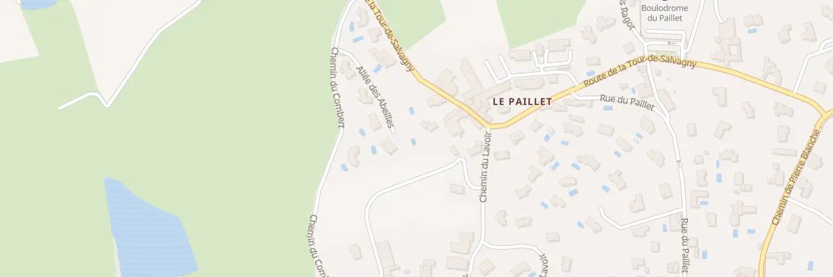 Plan du 9 All des Abeilles à Dardilly